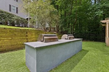 Outdoor bbq and picnic area